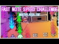 Fast Note Speed Challenge in ROBLOX Friday Night Funkin