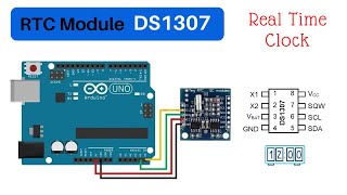 DS1307 RTC Module with Arduino-Real Time Clock