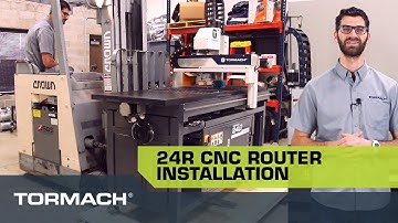 How to Setup and Install the Tormach 24R CNC Router