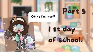 1st day of school (disaster!) |itz_Rosalinacherry | part (5/5)☆!