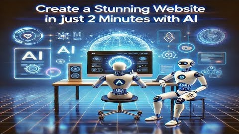 Create a Stunning Website in Just 2 Minutes with AI 🤯 | No Coding Needed!