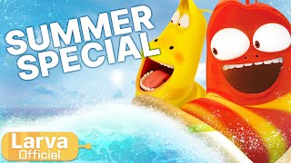 larva summer special keyword cartoon compilation larvatuba