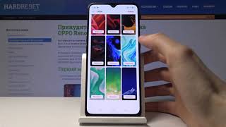 Как поменять обои на OPPO Reno 3 — Смена обложки экрана