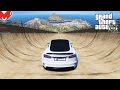 СПУСК БЕЗ ТОРМОЗОВ НА TESLA MODEL X - КРАШ ТЕСТ В ГТА 5 МОДЫ! ОБЗОР МОДА В GTA 5 ИГРЫ ГТА ВИДЕО