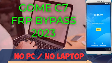 Gome c7 frp bypass. #mobile #bypass_frp #androidmobile #reels #android