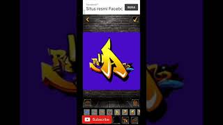 cara membuat logo sendiri di Graffiti Logo Maker App screenshot 4