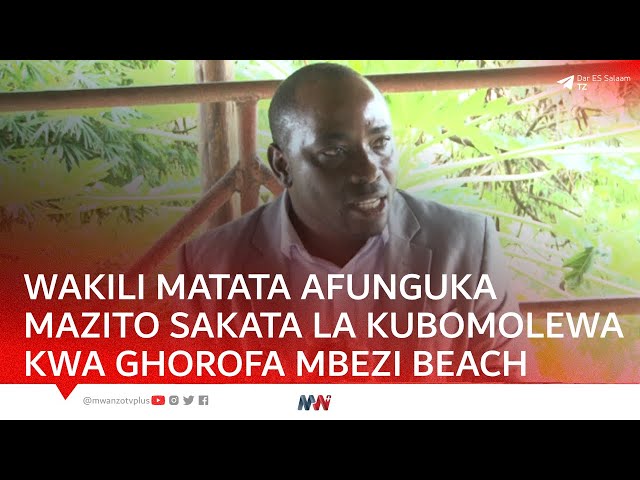 #LIVE: WAZIRI SLAA MATATANI KWA KUBOMOA GHOROFA LA KIFAHARI MBEZI, WAKILI MATATA AFUNGUKA MAZITO class=