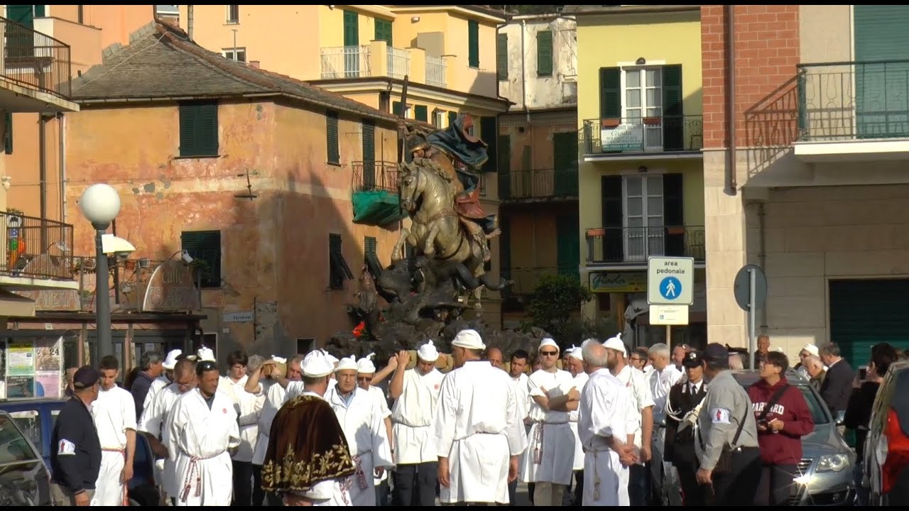 Processione di San Giorgio. Moneglia, 24 Aprile 2016