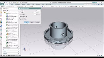 NX 10.0 export as .stl  [SDU CAD design course]