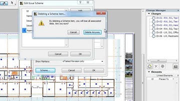 ARCHICAD Revision Management - Issue Details: Issue Schemes