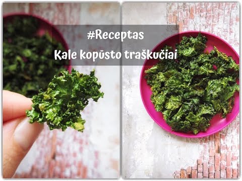 #receptas - Kale kopūstų traškučiai / Tupperware Sapnas /Vegan Pipiras
