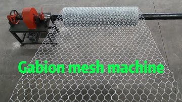gabion mesh machine,seawall supporting gabion box machine#youtube