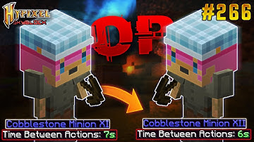 NEW Fastest Mining Minion | Hypixel Skyblock [EP. 266]