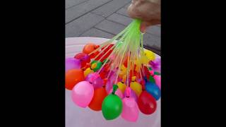 Quick Fill Water Balloons: How to fill 100 water balloons in just seconds: