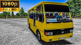 BAZ A079.14 ETALON DRIVING | OMSI 2 GAMEPLAY [Steering Wheel]