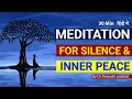 Meditation For Peace and Inner Silence |Guided Meditation in Hindi | Peeyush Prabhat