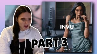 TAEYEON &#39;INVU&#39; The 3rd Album REACTION PART 3 (Heart/No Love Again/You Better Not/Ending Credits)