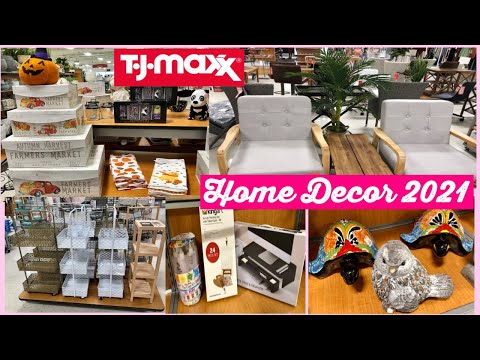 TJ MAXX HOME DECOR 2021 | TJ MAXX FALL DECOR 2021 * SHOP WITH ME AT