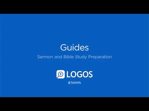 Guides | Logos Bible Software Support