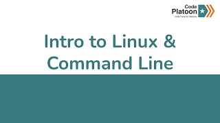 1-0 Intro to Linux & Command Line