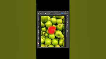 Change fruit color in Photoshop | #shorts #photoshop