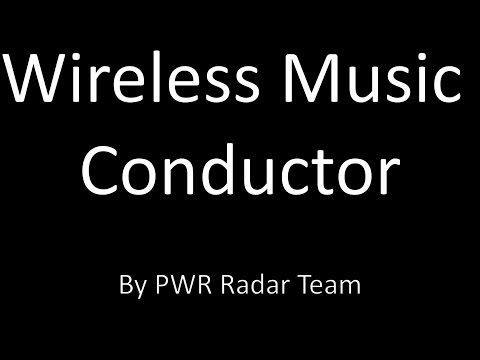 AWR1642 Wireless Music Conductor by PWR Radar Team
