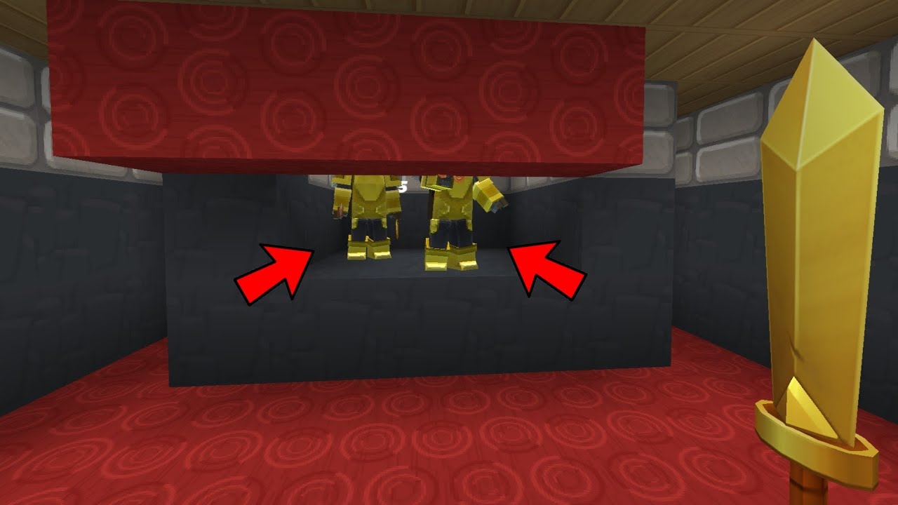 Making Strongest trap with SpringBoard Glitch in BedWars! (Blockman Go ...