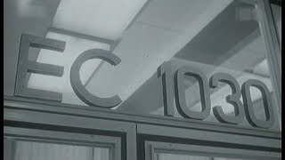 Sálový Počítač Ec1030 V Podniku Kancelářské Stroje 1974