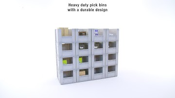 BiGDUG - Value Euro Stacking Pick Bins