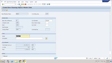 CO-PC: Reference and simulation costing (SAP ERP)