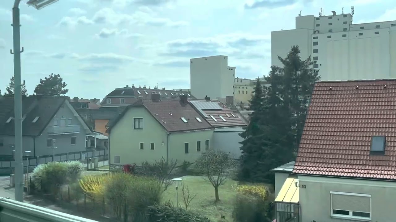 What The Austrian Suburbs Of Vienna Look Like From The Train