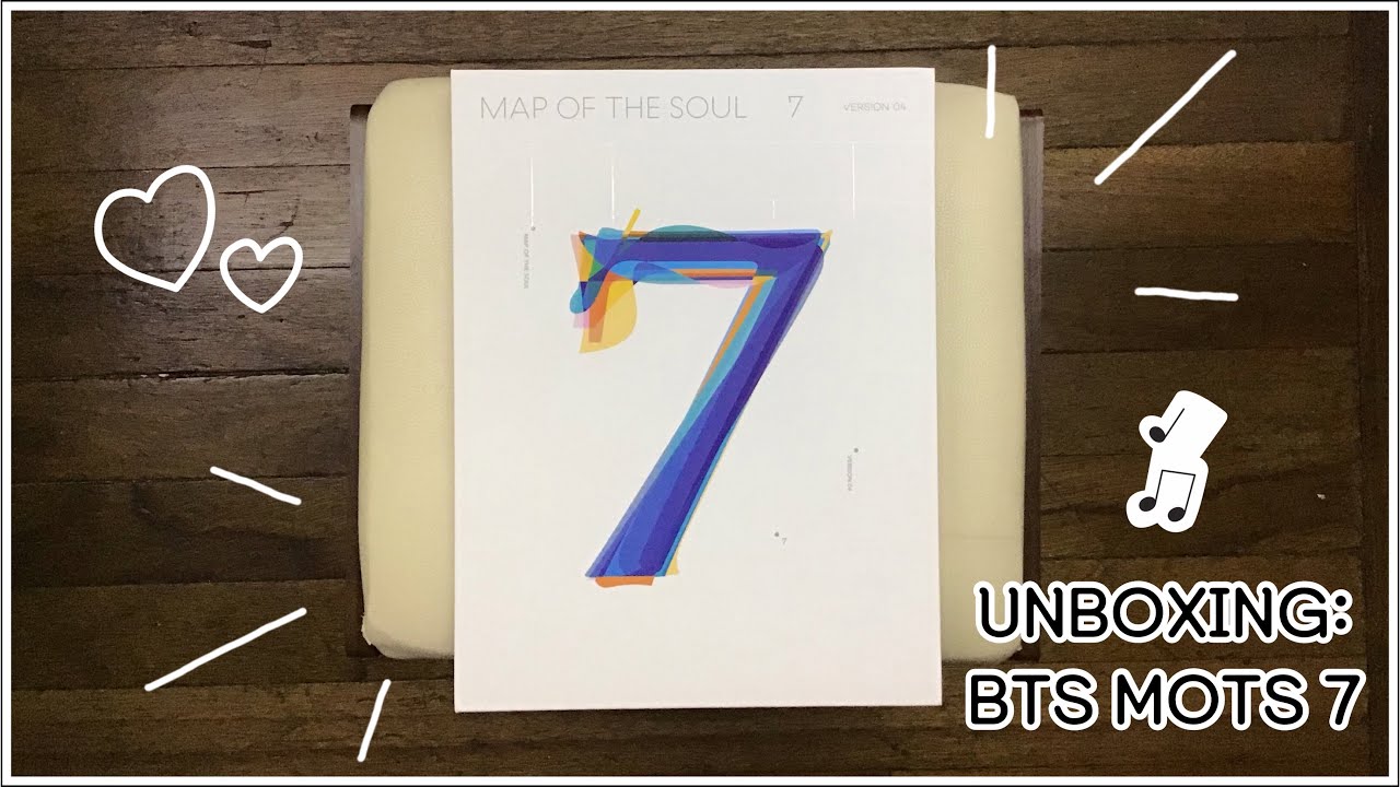 UNBOXING: BTS MOTS 7 Album Version 4 || martinadhana - YouTube