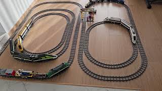 5 LEGO trains, 5 tracks – ultimate multi-loop showdown!