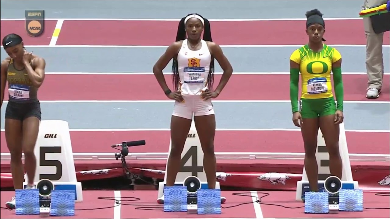 Kemba Nelson 7.05 women's 60m | Ncaa indoors Champs