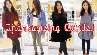 THANKSGIVING OUTFIT IDEAS! [last minute]