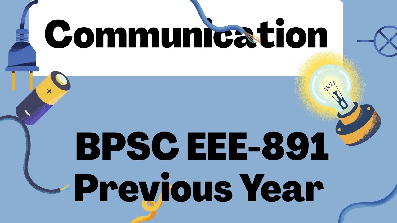 BCS EEE_891/892 Previous Solution communication Part - YouTube