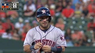 HOU@BAL: Altuve puts the Astros ahead with a double