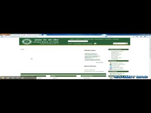 United Bank of India Internet banking registration online