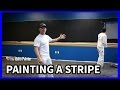 How To Paint A Perfect Stripe.  Ways to paint stripes on walls.