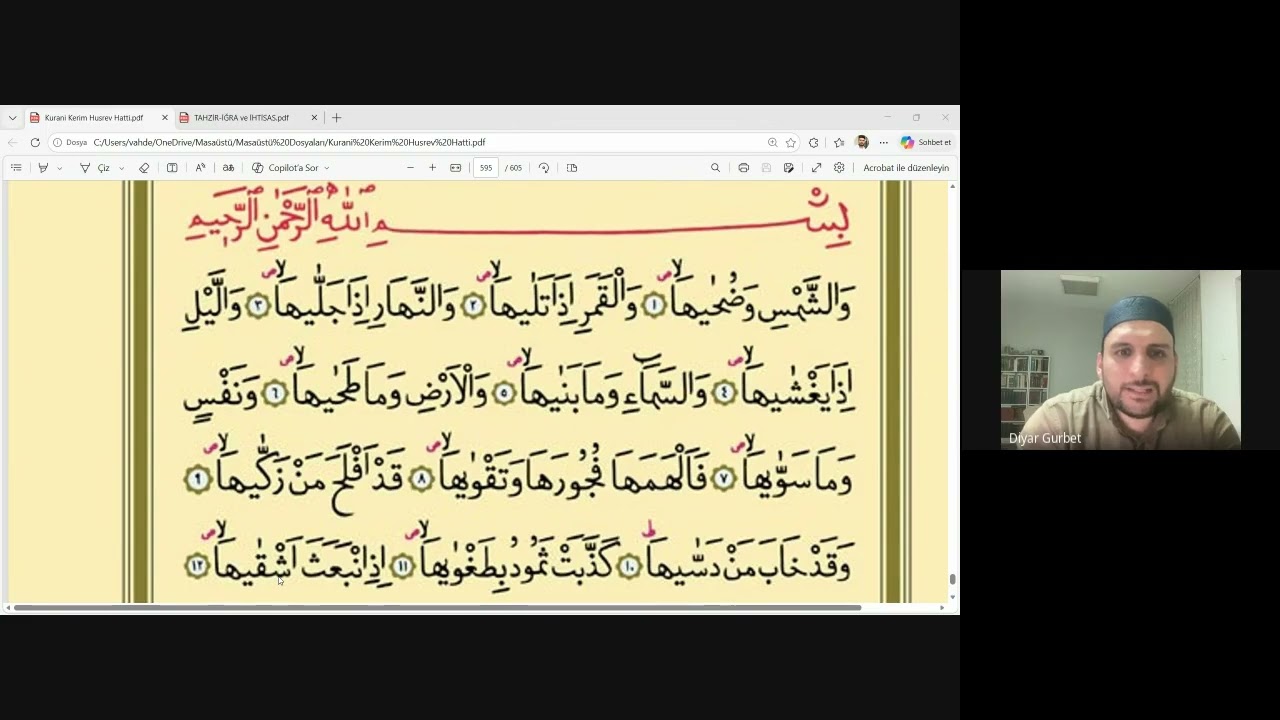 Şems Süresi İ'râbı