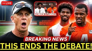 QB1 Drama: Shedeur Sanders vs Deshaun Watson Leaves Todd Monken Stunned!