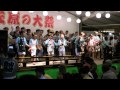 寺宿区 お祭りステージで踊り (平成24年本宿祭禮)