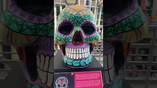 The Calavera en mi cuidad - temporary exhibit in downtown Denver 
