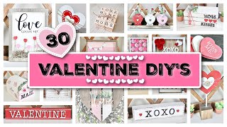 TOP 30 VALENTINE DIY'S 2024 | *HIGH-END* Valentine's Day DECOR