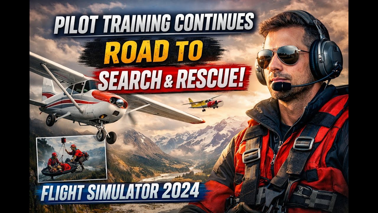 Pilot Training Continues | Road to Search & Rescue | MFS 2024 | WillTV_Official