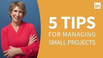 PMI Certification Tutorial - Tips for managing small projects