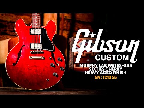 Peach Picks! | Gibson Custom Murphy Lab 1961 ES-335 Reissue 60's