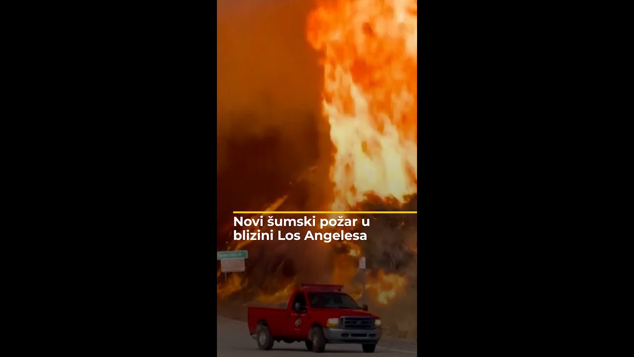حرائق غابات جديدة وعمليات إجلاء بالقرب من لوس أنجلوس