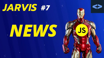 Jarvis Tells NEWS Part-1 | How to Make Jarvis with JavaScript