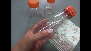 Convierte tus botellas plasticas en objetos utiles #reciclado  #reutilización #bricolaje #diy